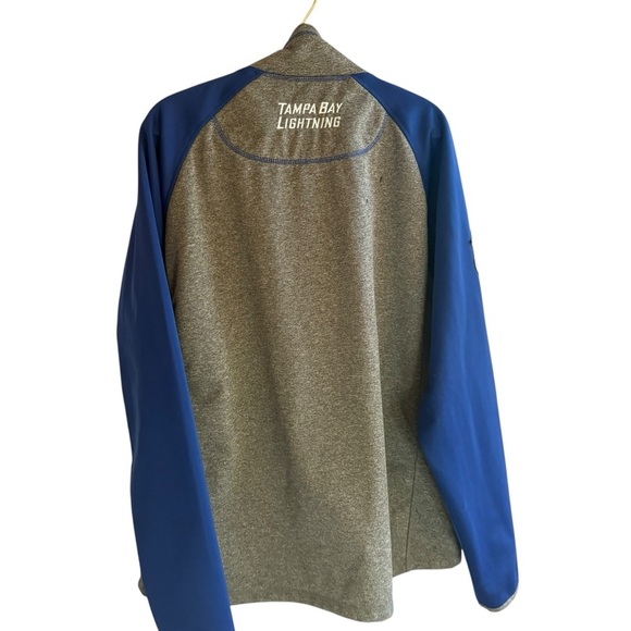 Tampa Bay‎ Lightning quarter zip jacket. Men’s Size XL. - Picture 5 of 7